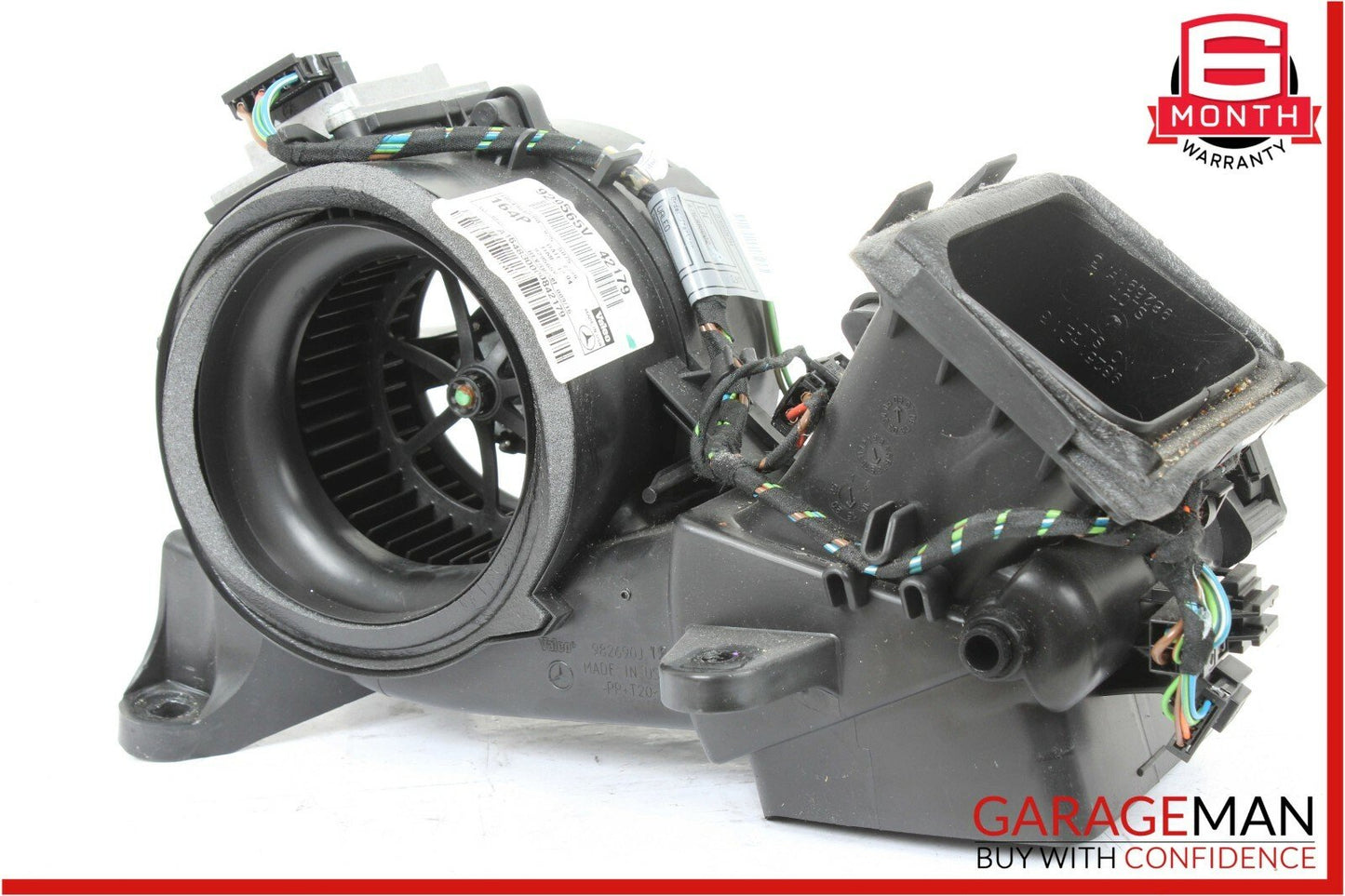 06-12 Mercedes X164 GL450 ML63 AMG Rear Climate AC A/C Heater Blower Motor OEM