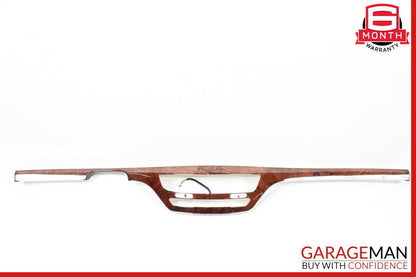 07-09 Mercedes W221 S450 S550 Front Dash Dashboard Center Trim Bezel Cover Wood