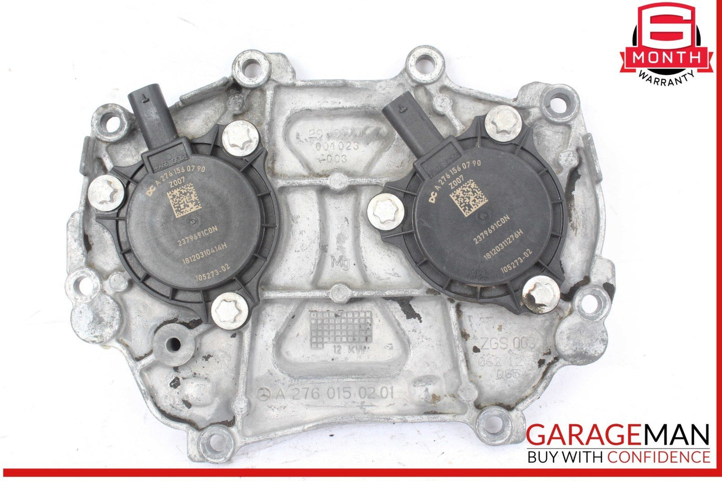 12-18 Mercedes W218 CLS550 Front Right or Left Side Engine Timing Chain Plate