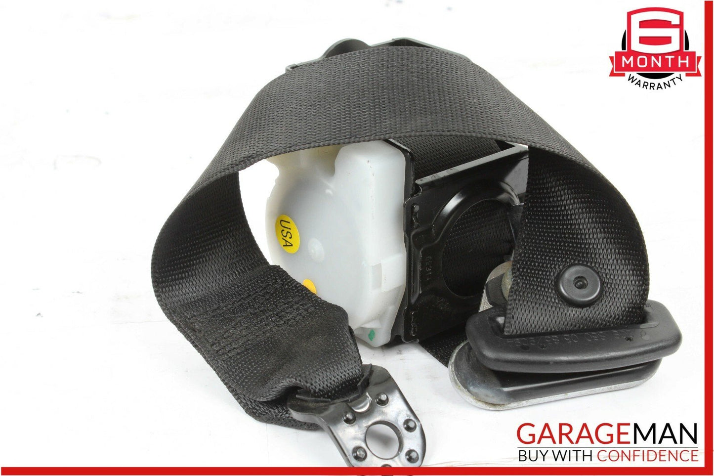 03-09 Mercedes W209 CLK500 Rear Left Seatbelt Seat Belt Retractor Black