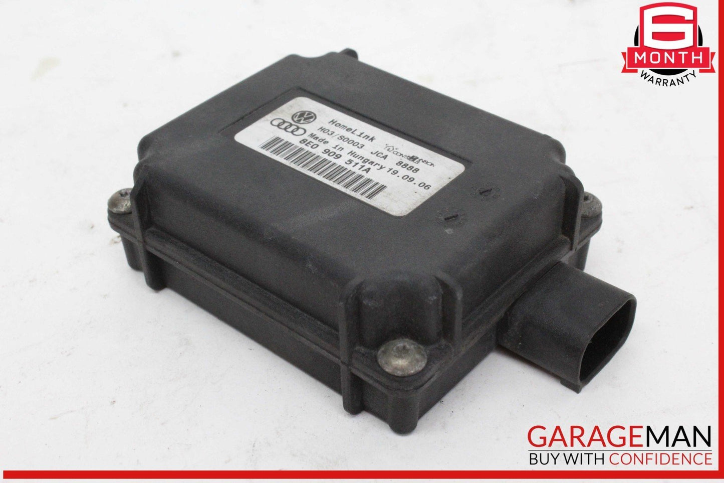 07-09 Audi Q7 HomeLink Garage Door Opener Control Module Unit 8E0909511A OEM