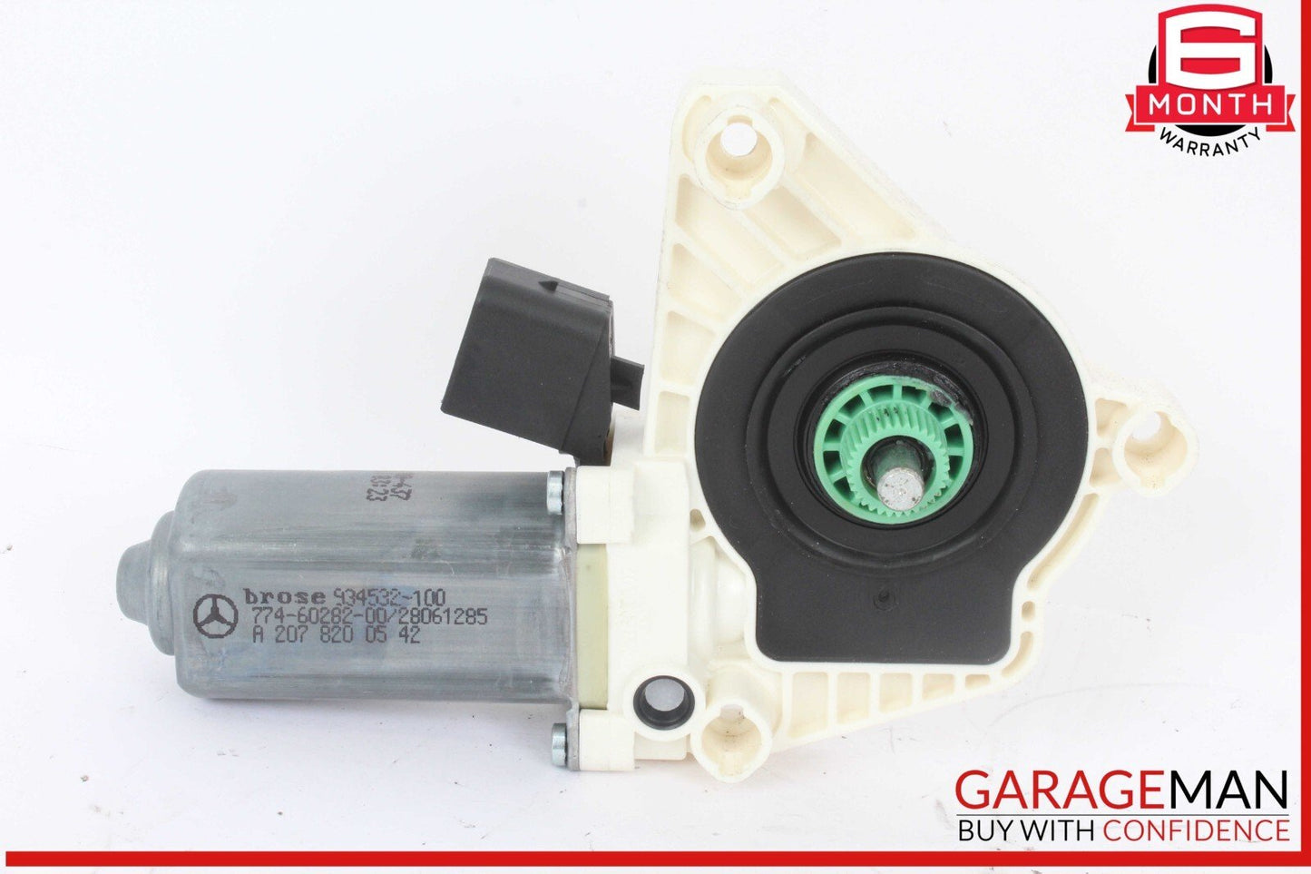 10-20 Mercedes W212 E350 E550 Front Left Window Regulator Motor 2078200542 OEM