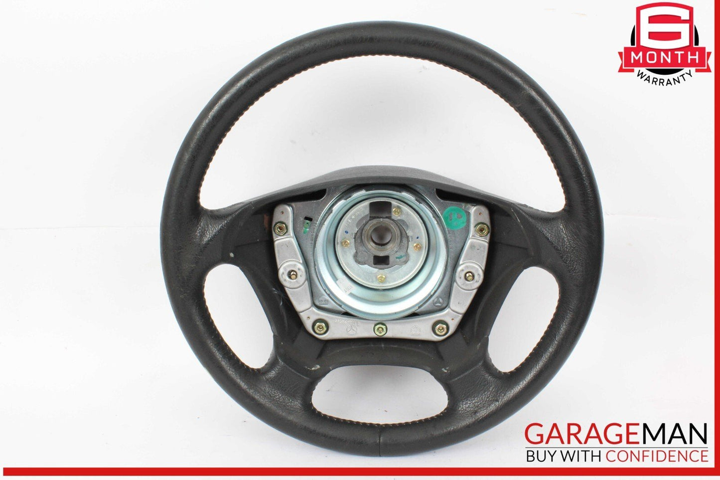 98-05 Mercedes W163 ML500 ML55 AMG 4 Spoke Driver Steering Wheel Black OEM