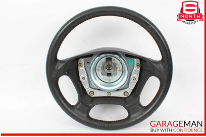 98-05 Mercedes W163 ML500 ML55 AMG 4 Spoke Driver Steering Wheel Black OEM
