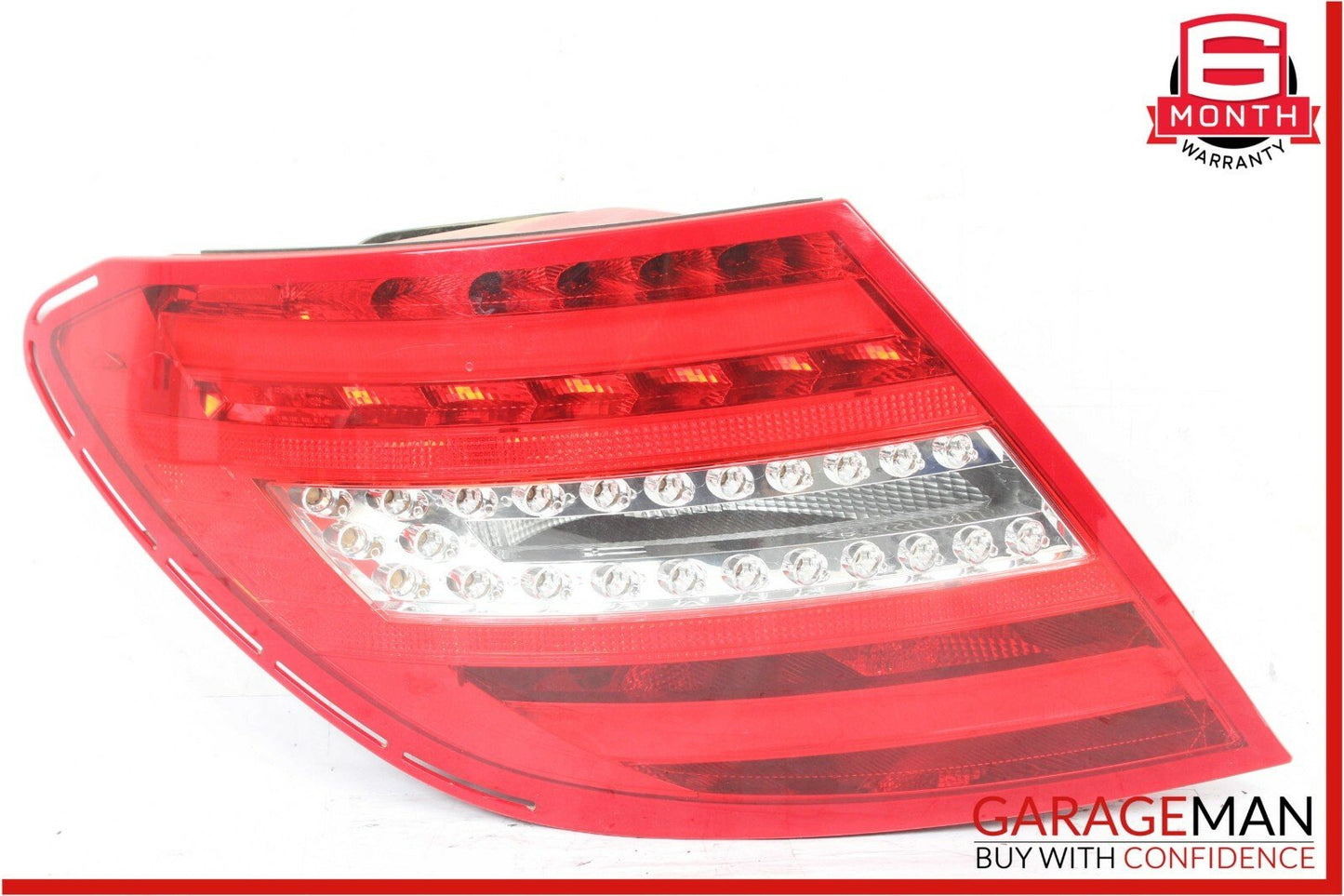 12-14 Mercedes W204 C250 Rear Left Driver Side Taillight Tail Light Lamp