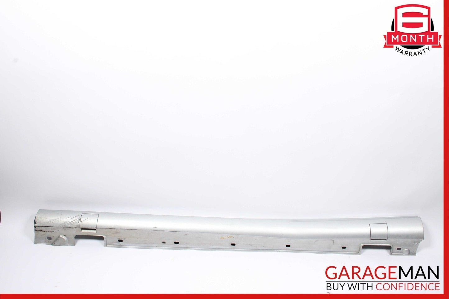 10-16 Mercedes W212 E350 Sedan Left Side Skirt Rocker Panel Silver OEM