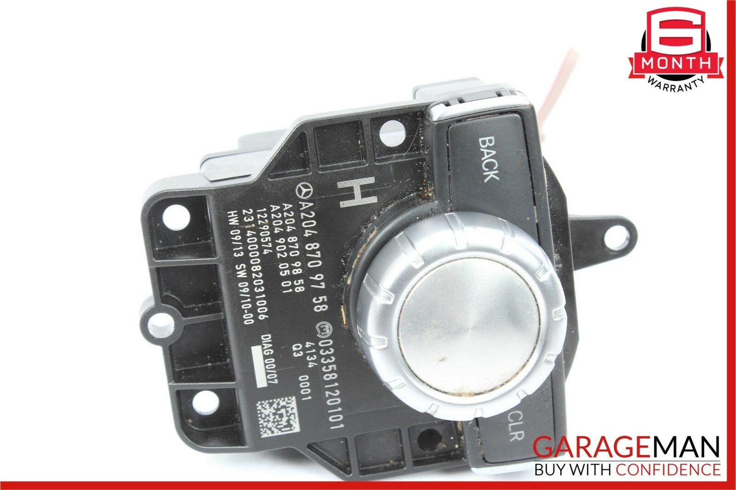 12-15 Mercedes W204 C250 E350 Console Head Unit Controller Knob Multi Switch