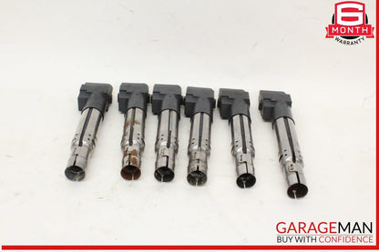 07-16 Audi Q7 Porsche Cayenne 958 Audi S4 Engine Ignition Coil Set of 6 OEM