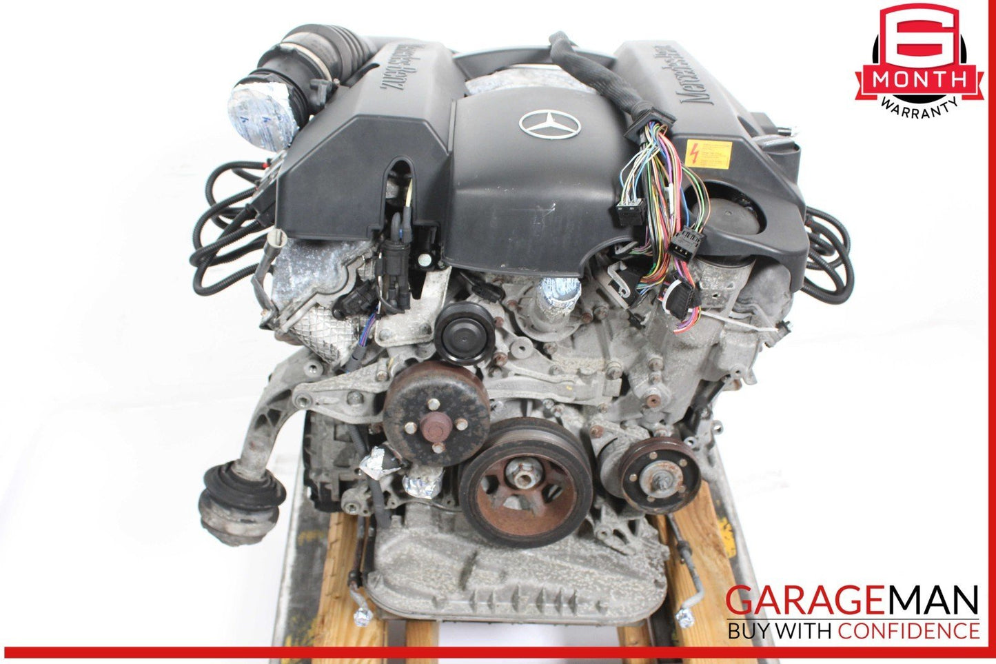 98-02 Mercedes W210 E320 3.2L V6 4Matic Engine Motor Block Assembly OEM 234k