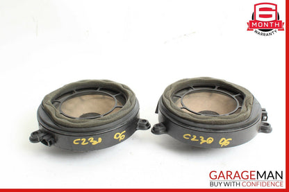 01-07 Mercedes W203 C230 C240 Door Speaker Rear Left & Right 2038201502 OEM