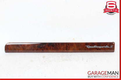 03-12 M139 Maserati Quattroporte Front Right Passenger Side Dash Wood Trim