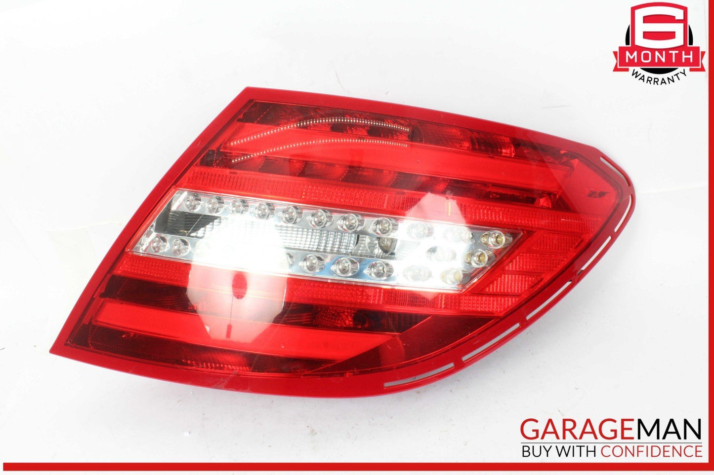 12-14 Mercedes W204 C250 C350 Rear Right Passenger Side Tail Light Lamp LED
