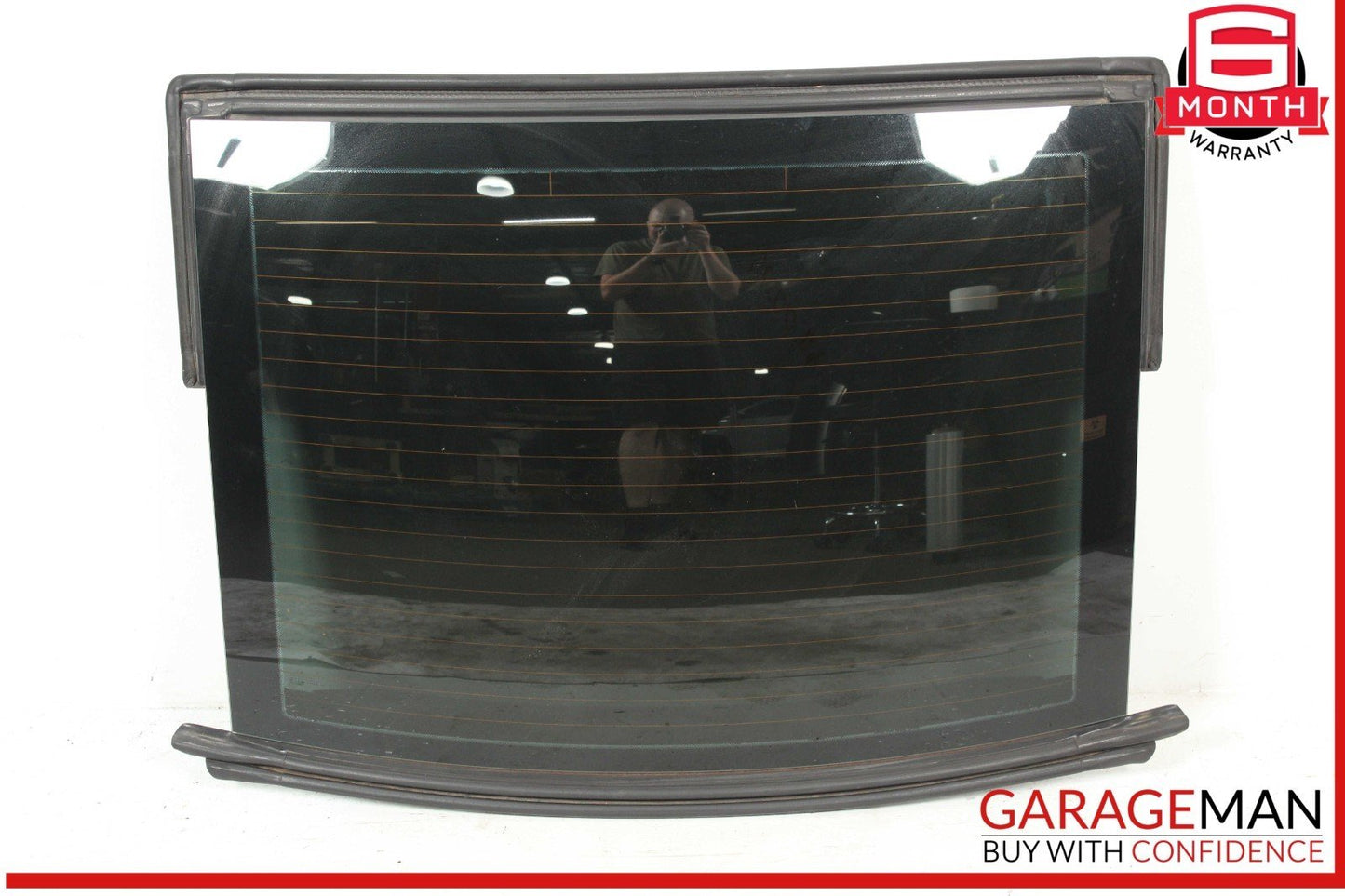 03-12 Mercedes R230 SL500 SL55 AMG Rear Back Windshield Glass Clear OEM