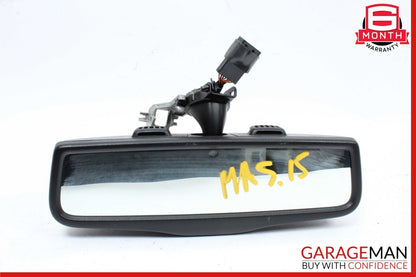 14-17 Maserati Ghibli Interior Top Upper Rear View Mirror Black