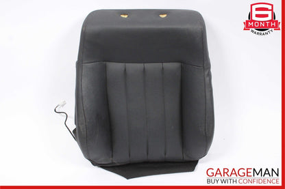 10-16 Mercedes W212 E550 E400 E300 Front Right Top Upper Seat Cushion Black