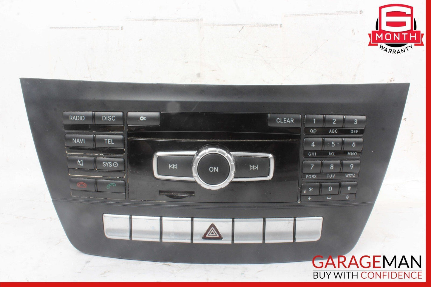 12-14 Mercedes W204 C250 C300 C350 CD Player Navigation Radio Receiver Head Unit