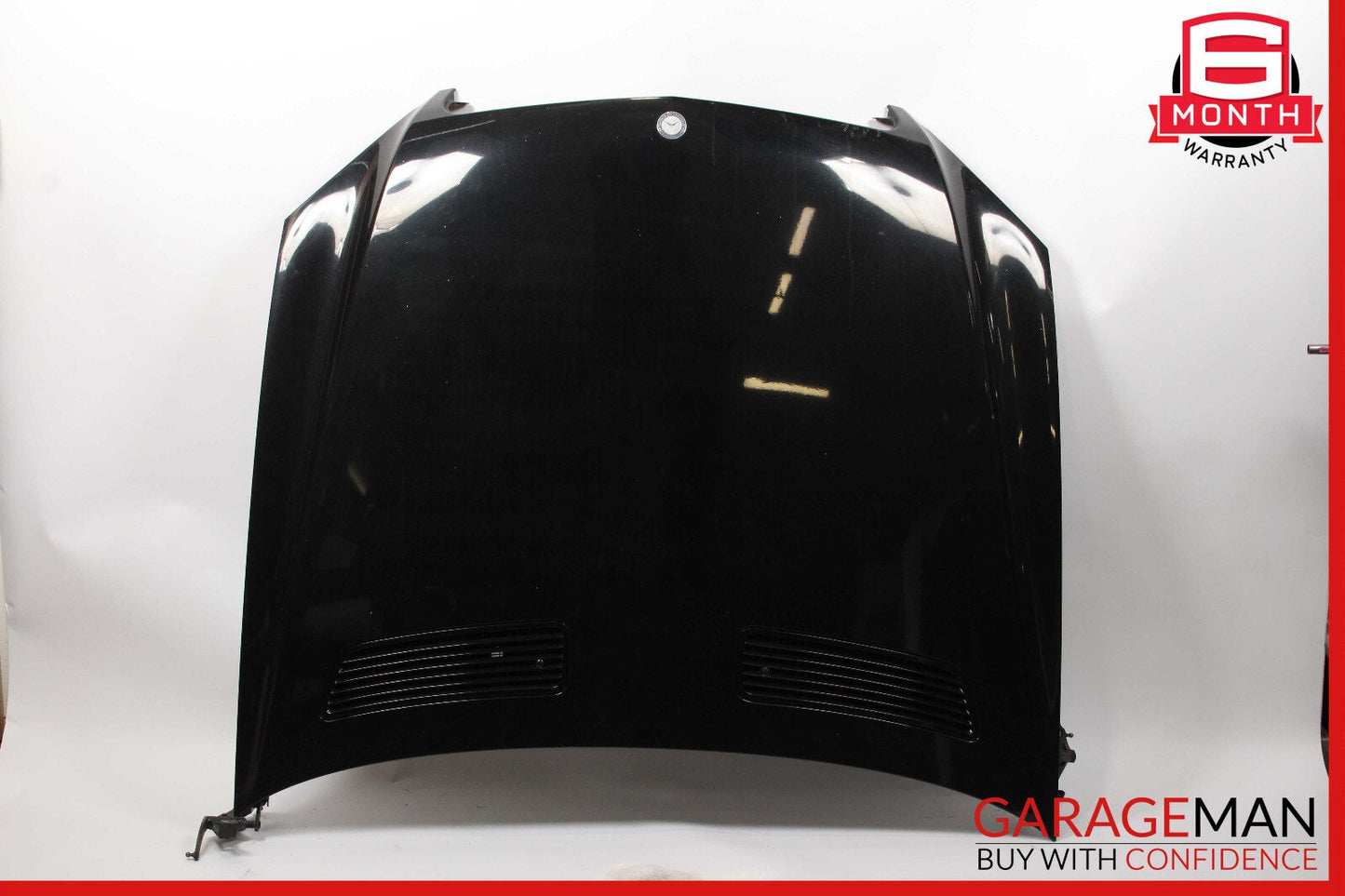 07-13 Mercedes W221 S550 Front Hood Bonnet Cover Panel Assembly Black OEM