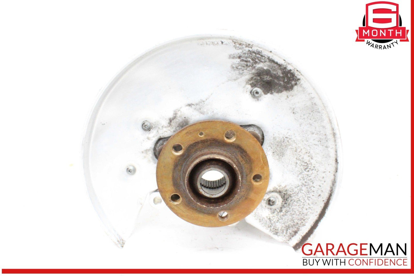 09-16 Audi A6 A4 Rear Left Driver Side Spindle Knuckle Wheel Hub 8K0505431AR OEM