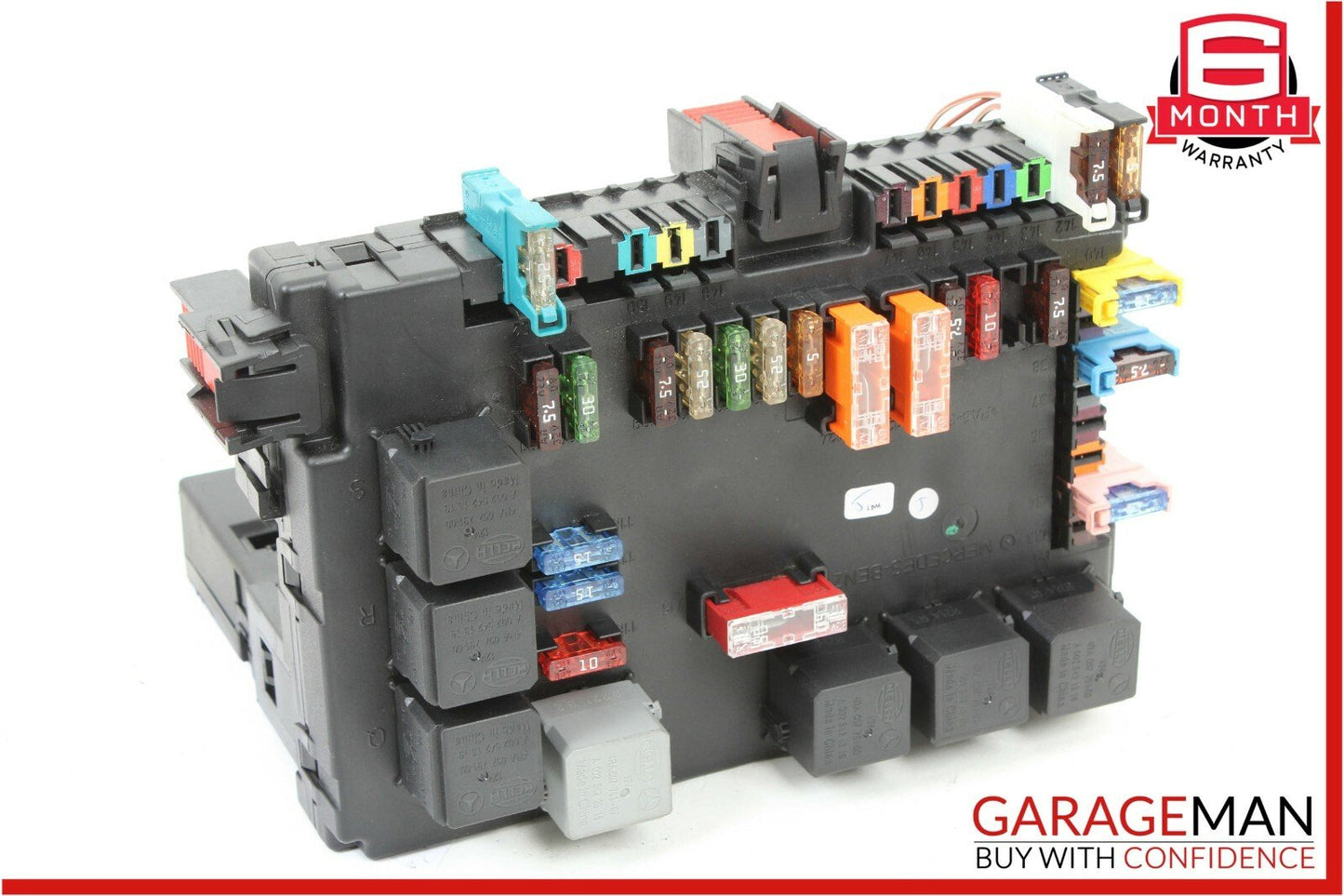 10-13 Mercedes W221 S400 S550 Rear Sam Fuse Box Relay Control OEM