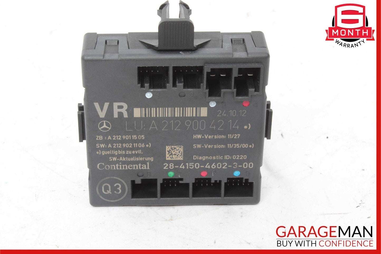 08-14 Mercedes W204 C250 Front Right Passenger Side Door Control Module Unit OEM