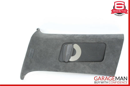 03-06 Porsche Cayenne S 955 Rear Right Side Pillar Trim Cover Panel Black OEM