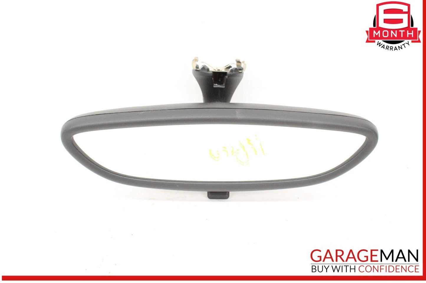 10-16 Porsche Panamera 970 Front Upper Interior Rear View Mirror Black OEM