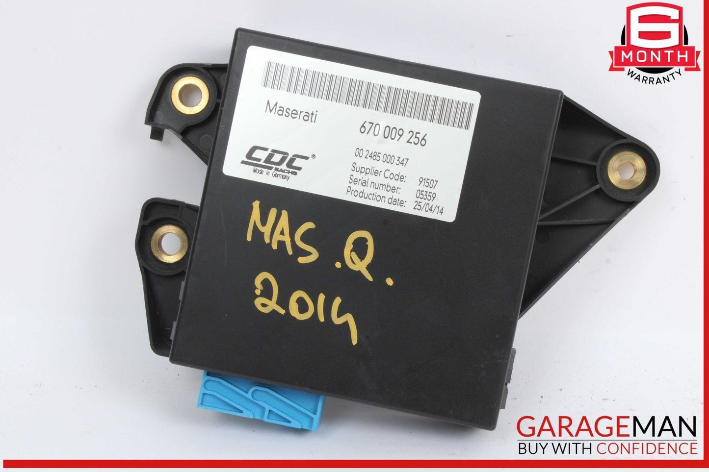 14-18 Maserati Quattroporte S Suspension Control Module Unit 670009256 OEM