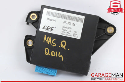 14-18 Maserati Quattroporte S Suspension Control Module Unit 670009256 OEM
