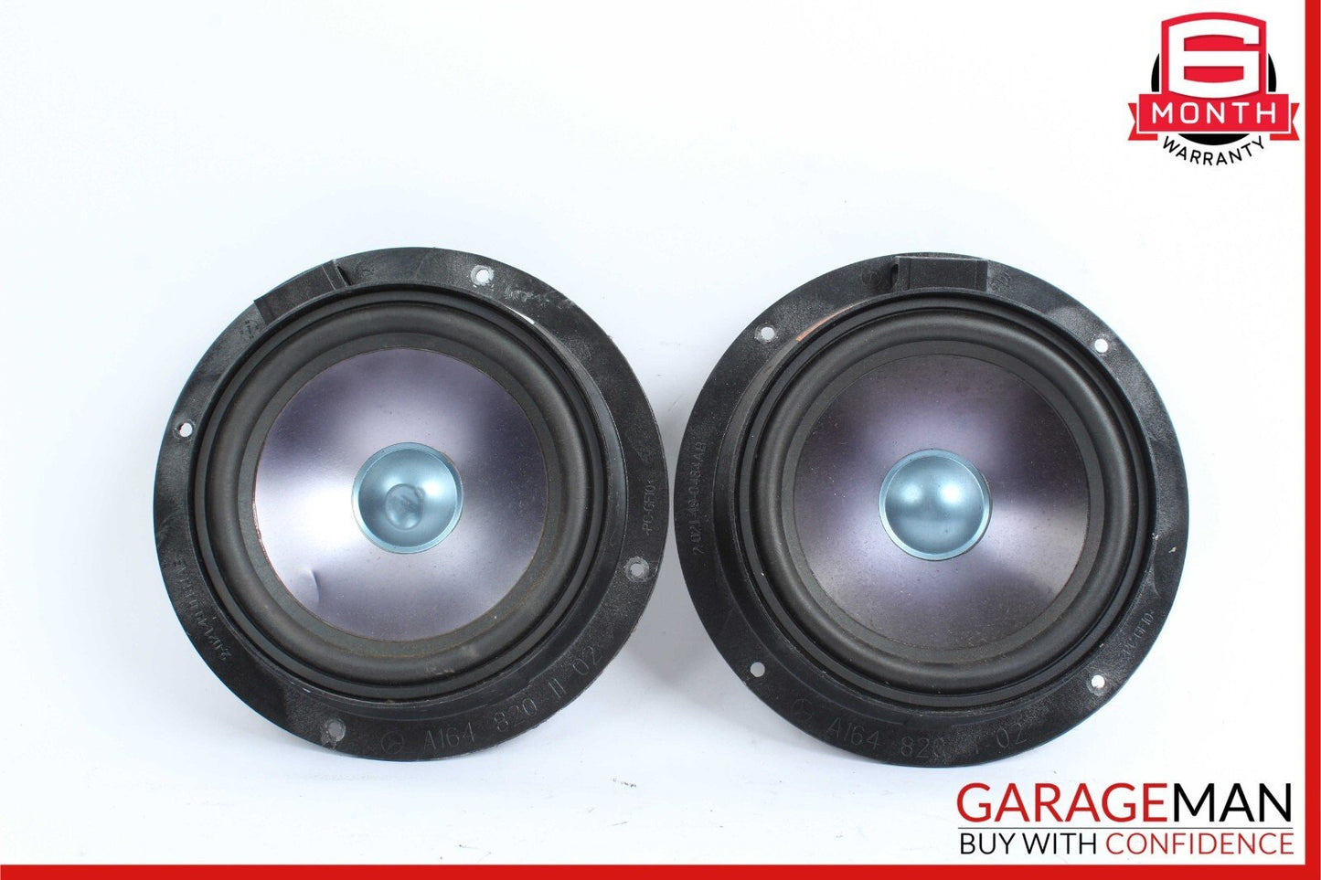 06-12 Mercedes ML350 GL450 Rear Left & Right Door Sound Audio Speakers Set of 2