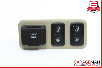 07-12 Mercedes X164 GL450 Rear Seat Fold Switch Socket Control Brown OEM