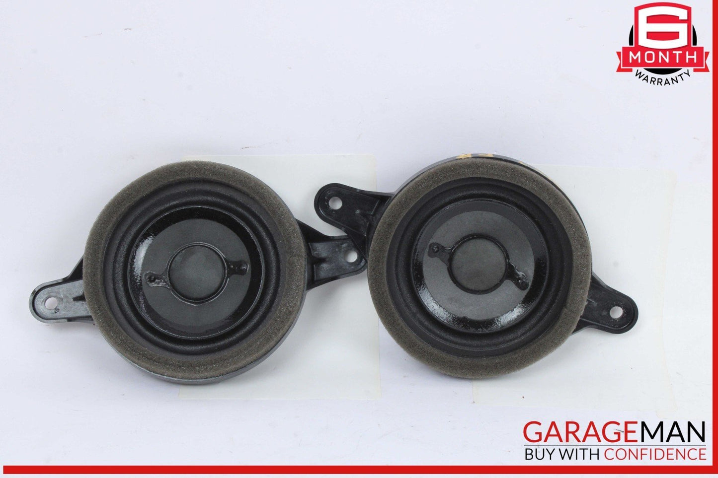 12-18 Audi A7 Front Left and Right Side Mid Range Door Audio Sound Speaker Set