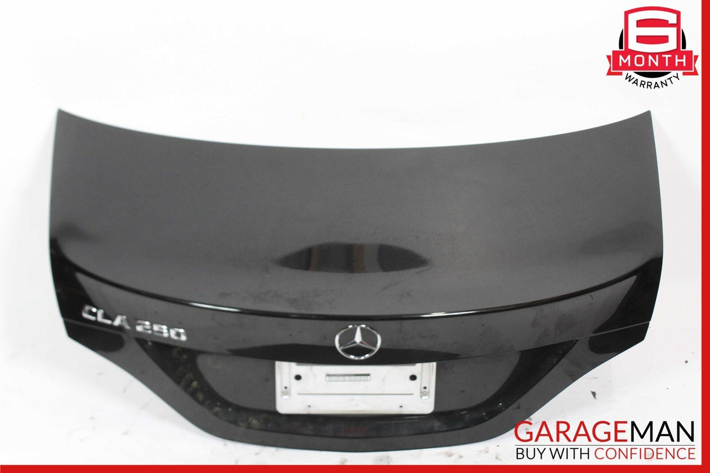 14-19 Mercedes W117 CLA180 CLA250 Sedan Rear Trunk Lid Deck Shell Panel Black
