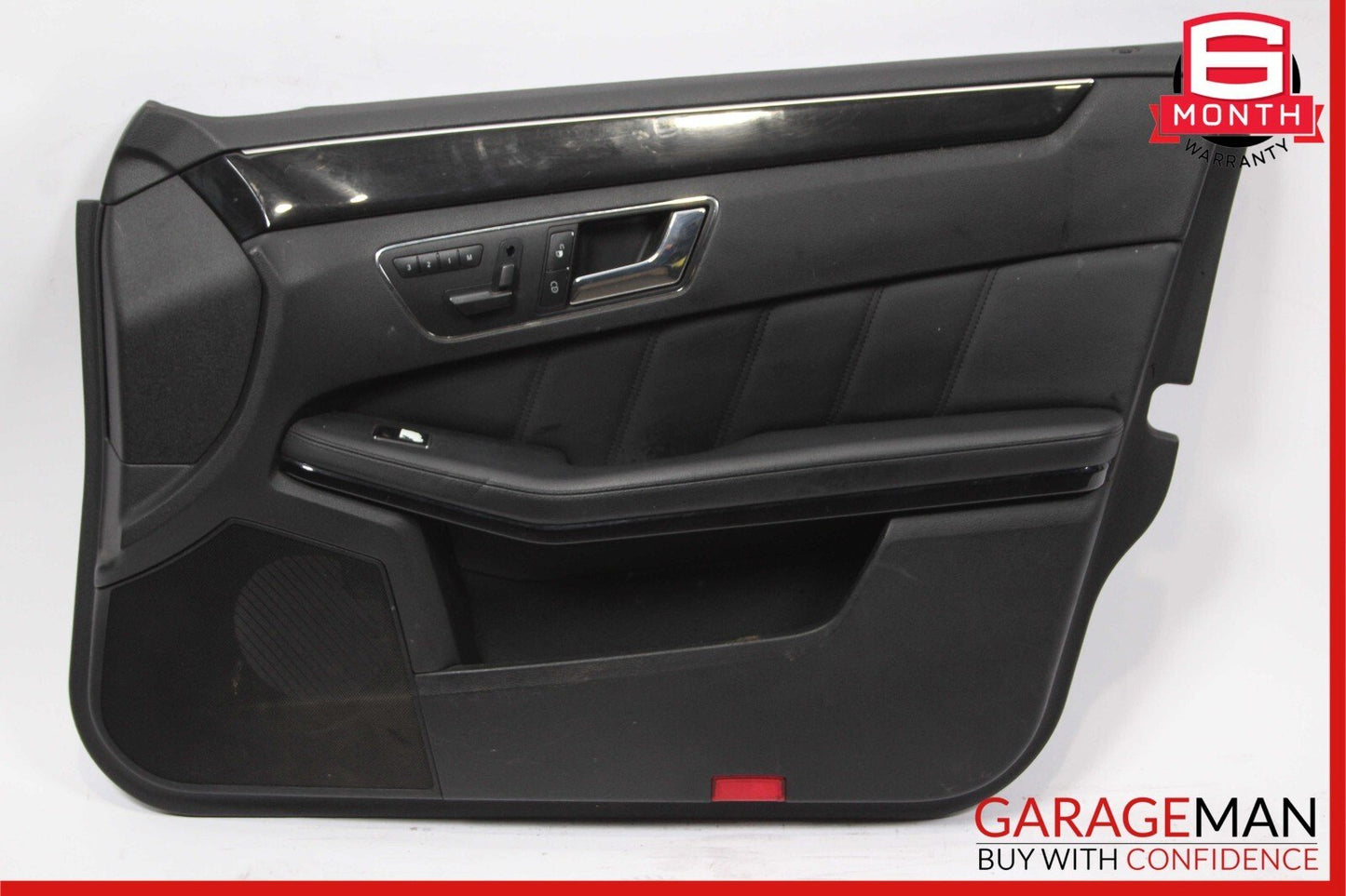 10-13 Mercedes W212 E350 Front Right Interior Door Panel Trim Cover Assy Black