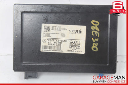03-08 Mercedes W211 E320 GL450 Sirius Satellite Radio Receiver 1698270162 OEM