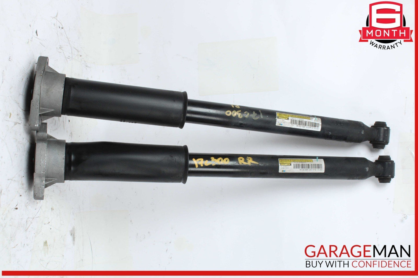 15-20 Mercedes W205 C300 C350e Rear Left and Right Shock Strut Absorber Set OEM