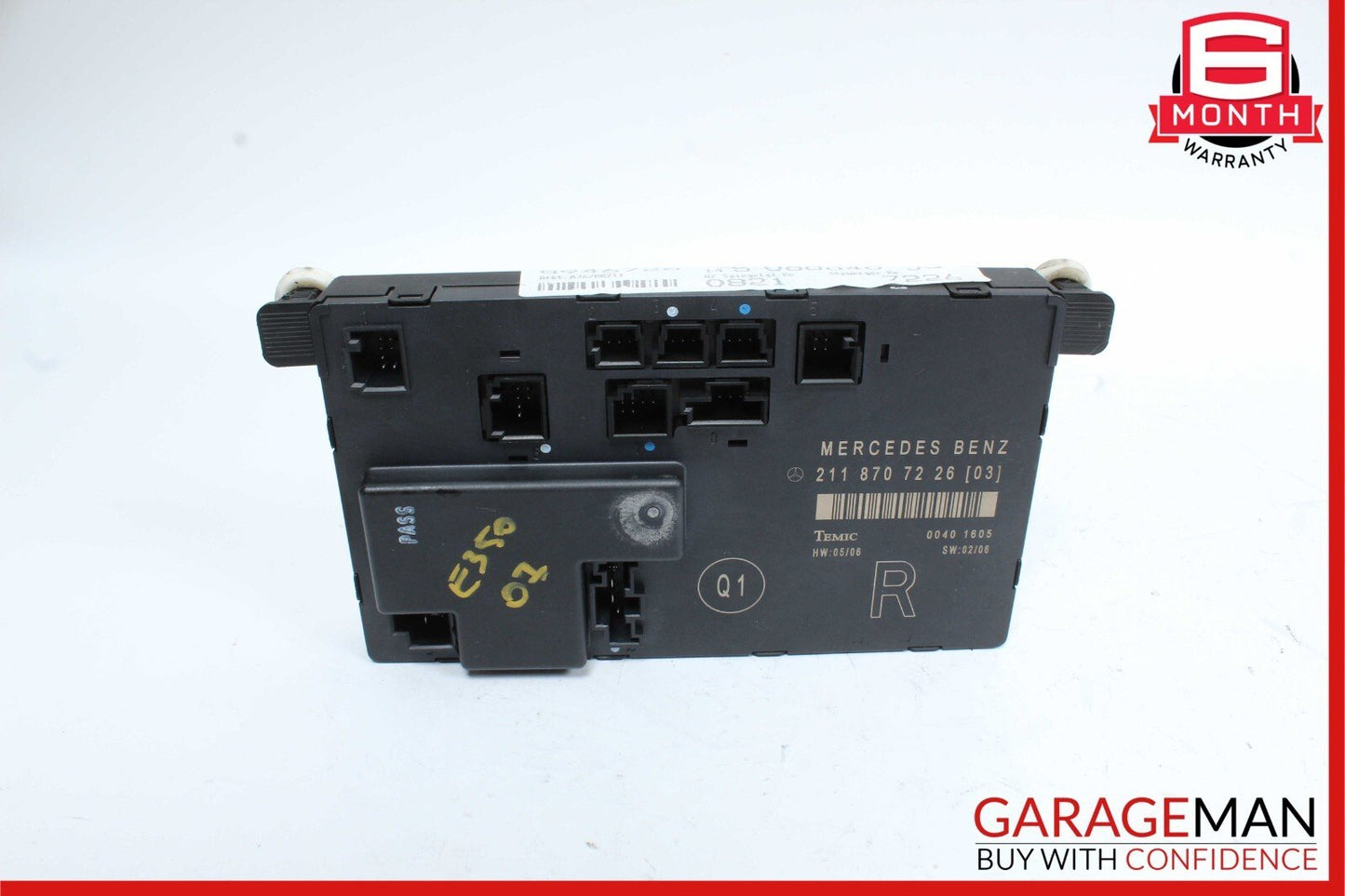 03-09 Mercedes W211 E320 E350 E500 E63 Front Right Side Door Controller Module
