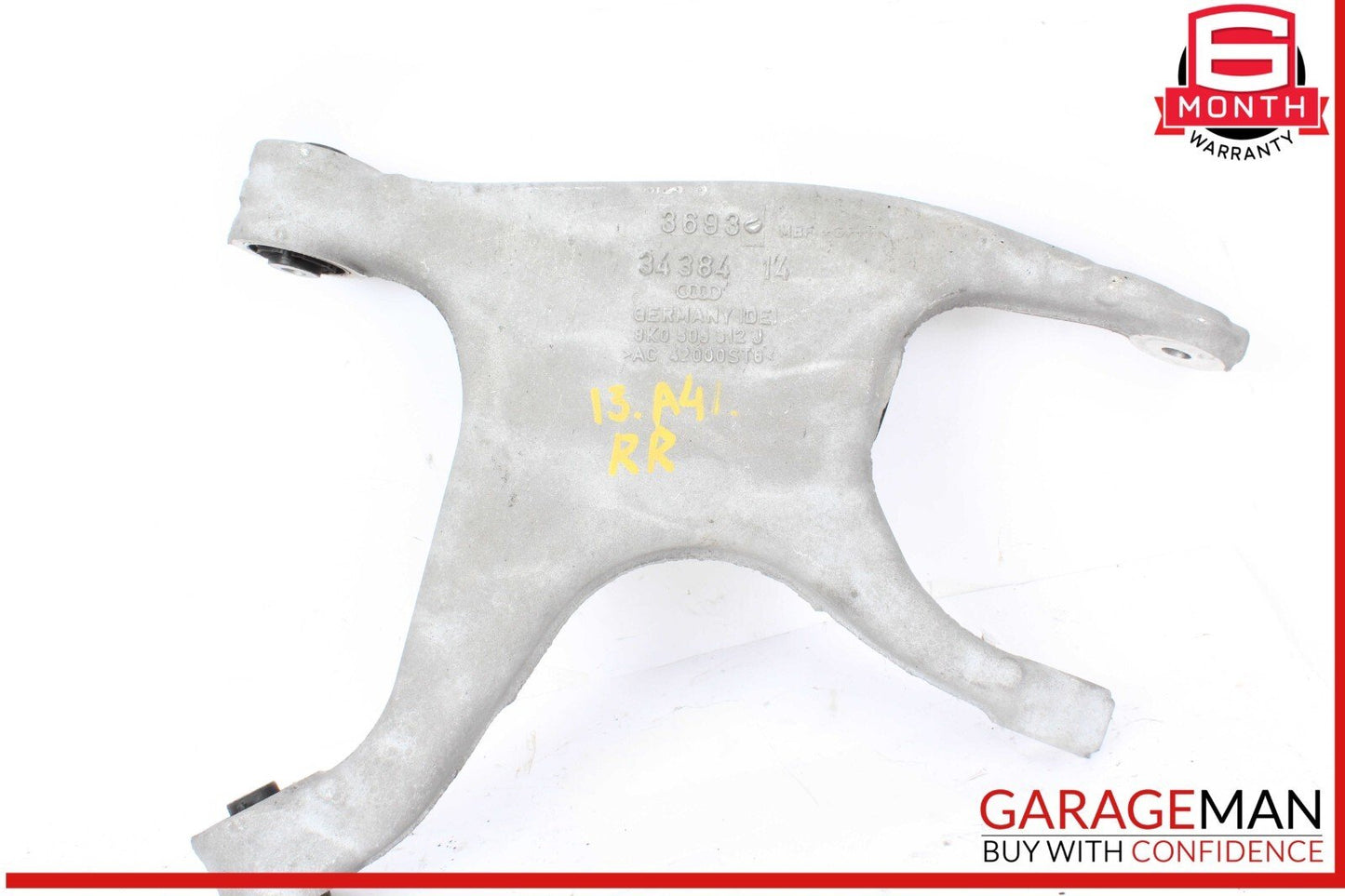 09-16 Audi A4 Rear Right Passenger Side Lower Control Arm 8K0505312J OEM