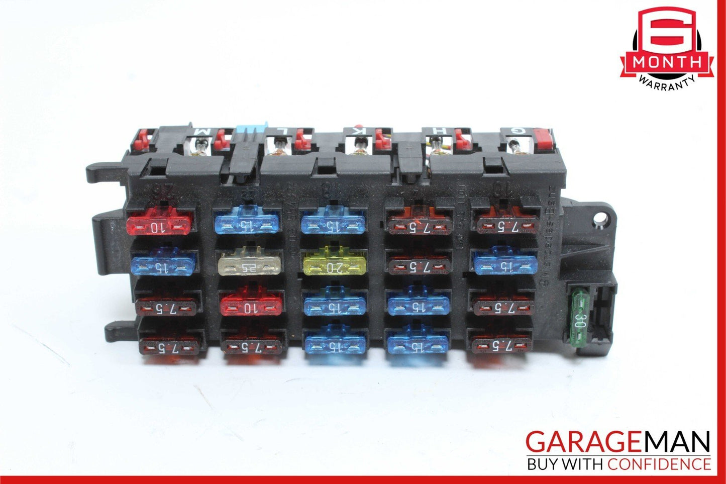 92-99 Mercedes W140 S320 300SE S600 CL600 Front SAM Fuse Relay Box Panel OEM