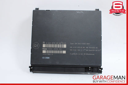 07-09 Mercedes W221 S450 S550 Individual Rear Seats Control Controller Module