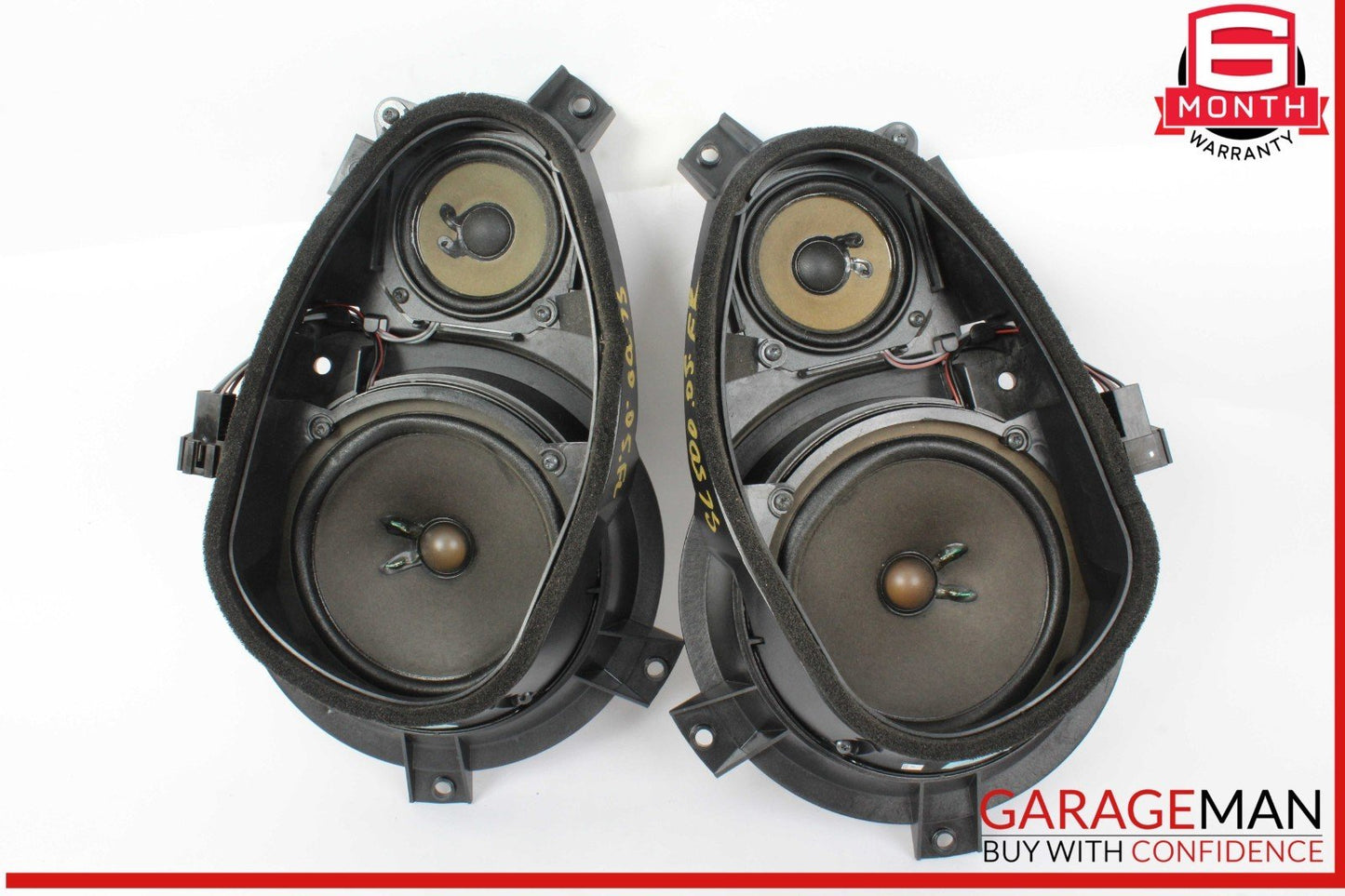 03-08 Mercedes R230 SL500 Front Left and Right Side Door Audio Speaker Bose OEM