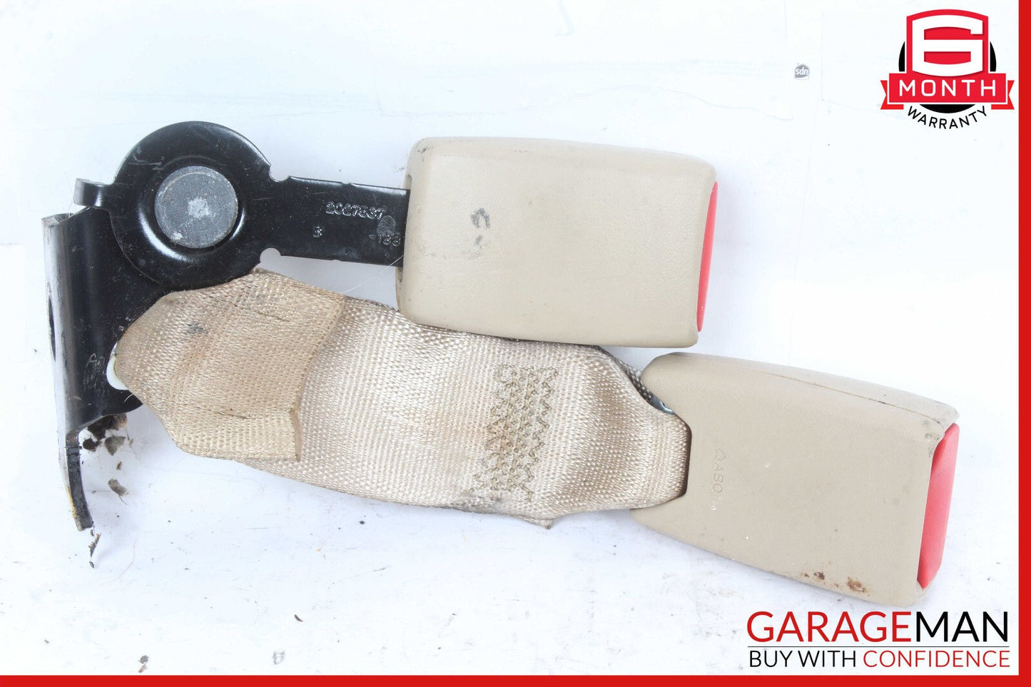 05-11 Cadillac STS Rear Left Center Seatbelt Seat Belt Buckle OEM