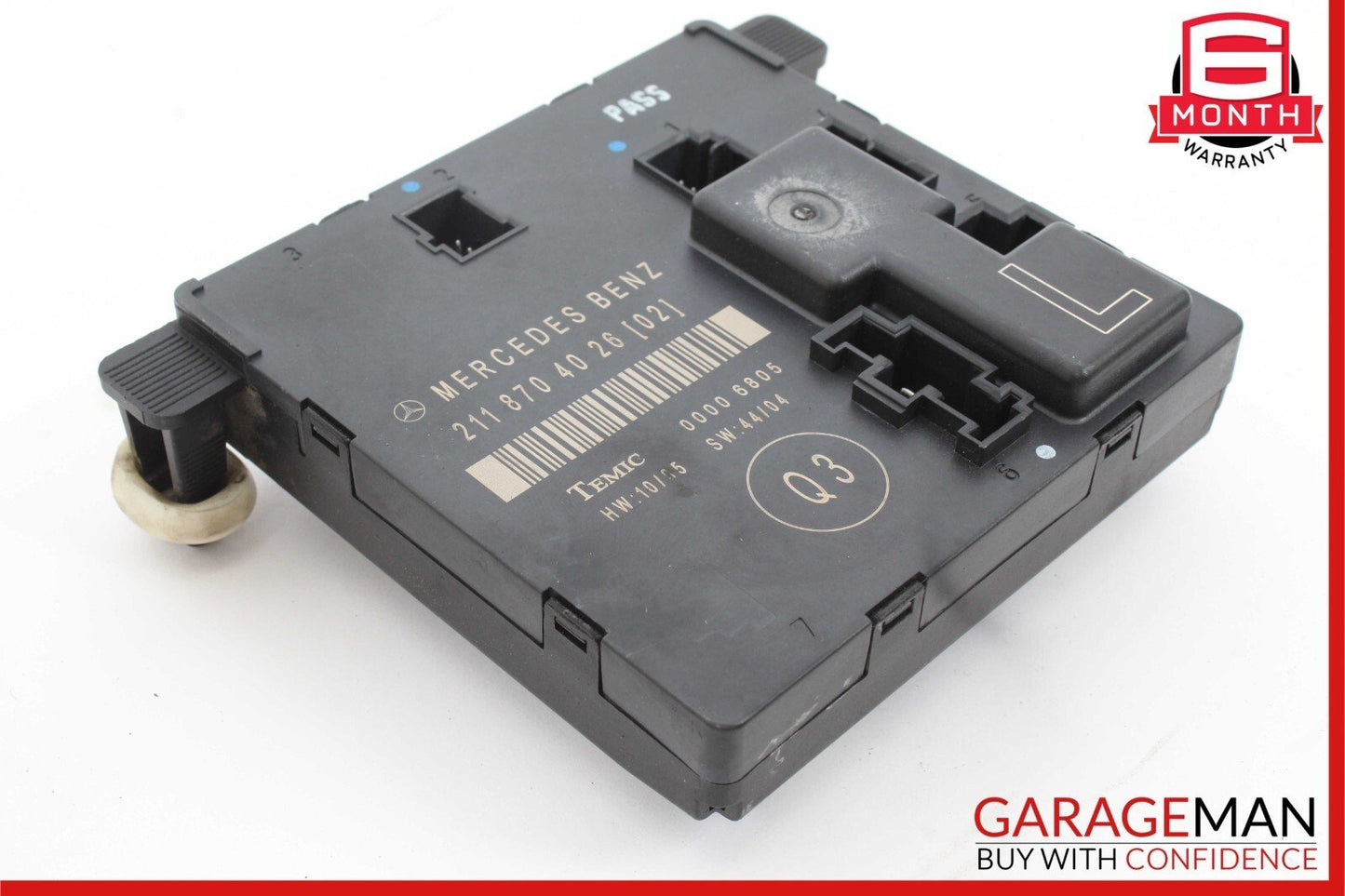 03-09 Mercedes W211 E320 E350 E63 AMG Rear Left Side Door Control Module Unit