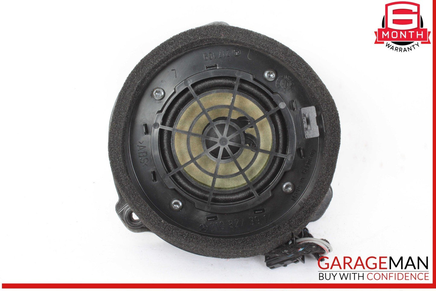 00-03 Mercedes W210 E320 E430 Rear Left Side Door Audio Sound Speaker OEM