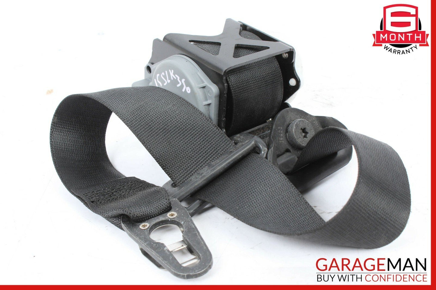 12-20 Mercedes R172 SLK350 Front Left Side Seat Belt Seatbelt Retractor Black