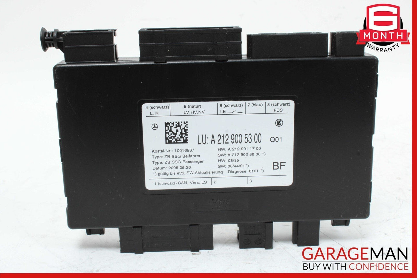 08-20 Mercedes SLC300 CLS400 E350 Front Right Side Seat Control Module Unit