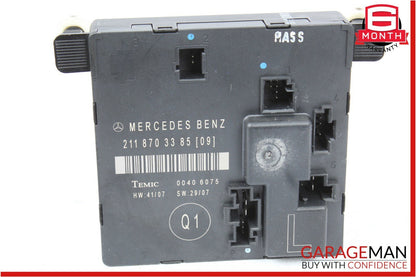 07-09 Mercedes W211 E350 E63 AMG Rear Left Driver Side Door Control Module OEM