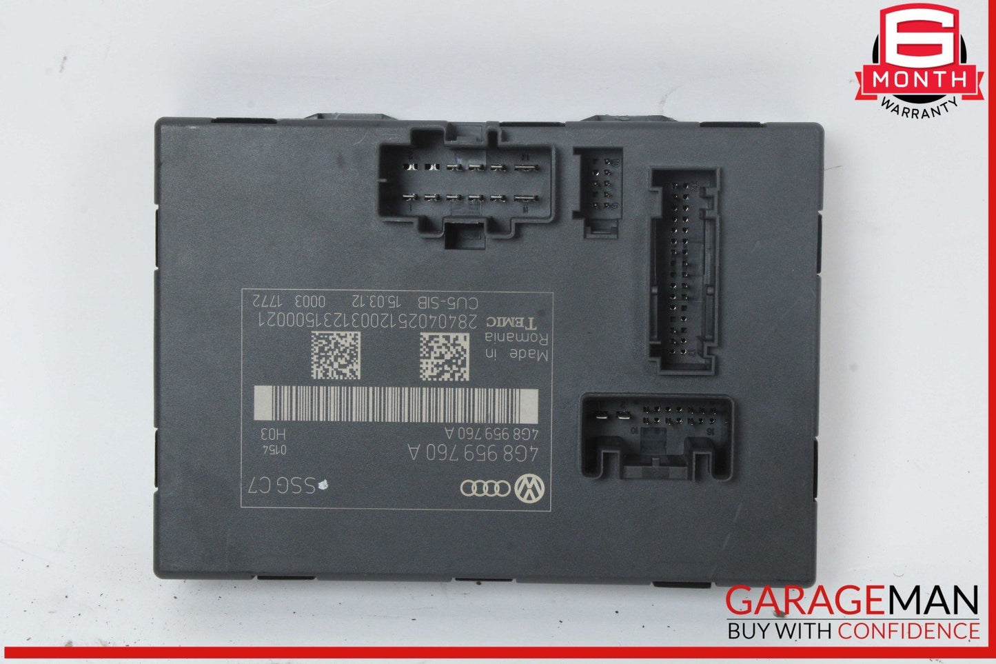 12-18 Audi A7 A6 Front Left Driver Side Seat Control Module Unit 4G8959760A OEM