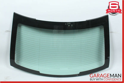 12-14 Mercedes W204 C250 C63 AMG Sedan Rear Windshield Wind Shield Window Glass