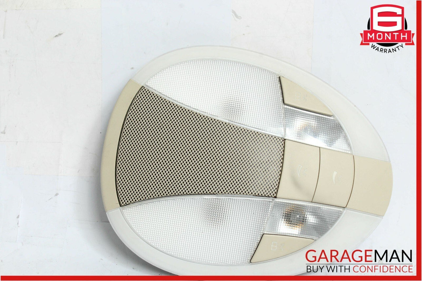 03-11 Mercedes W219 CLS500 E500 Rear Overhead Dome Light Reading Map Beige