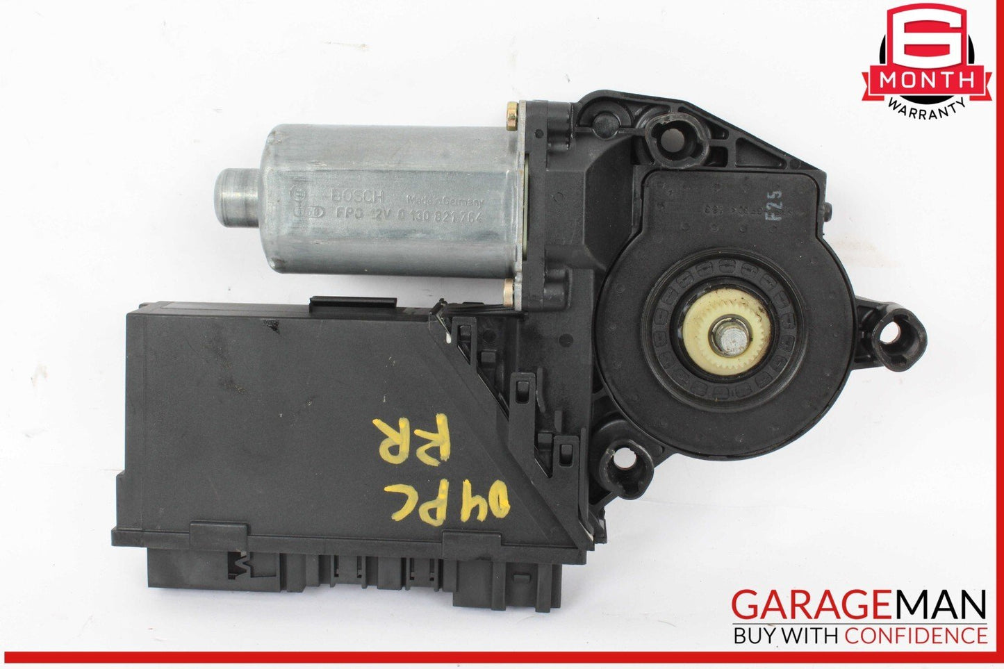 03-10 Porsche Cayenne 955 957 Rear Right Passenger Side Window Regulator Motor